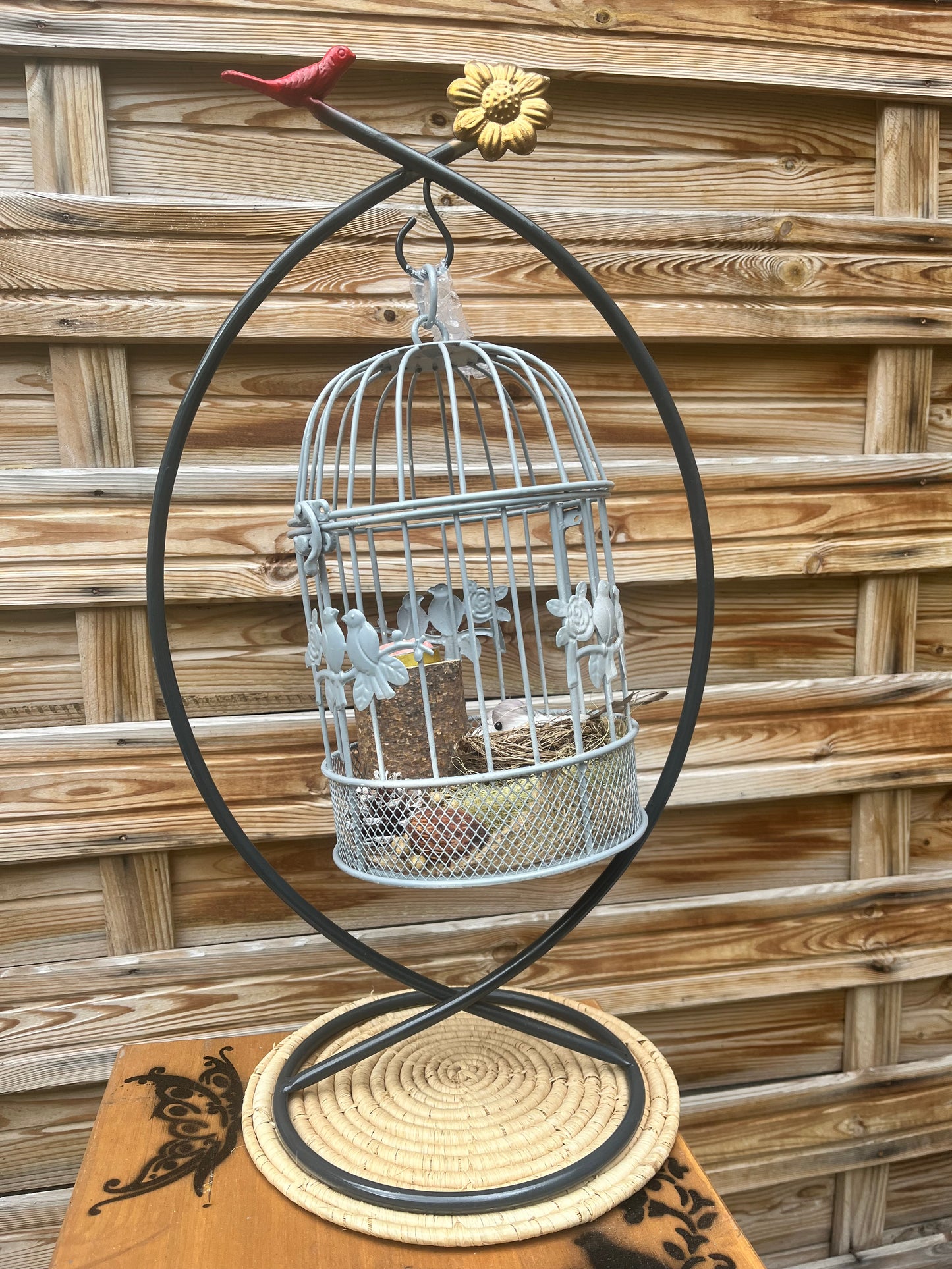 Cage porte bougie