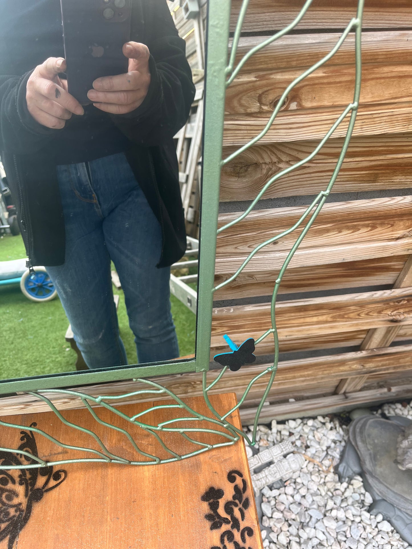 Miroir décors branches