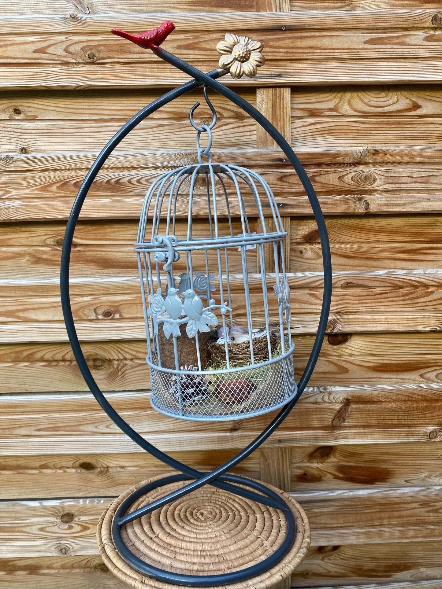 Cage porte bougie