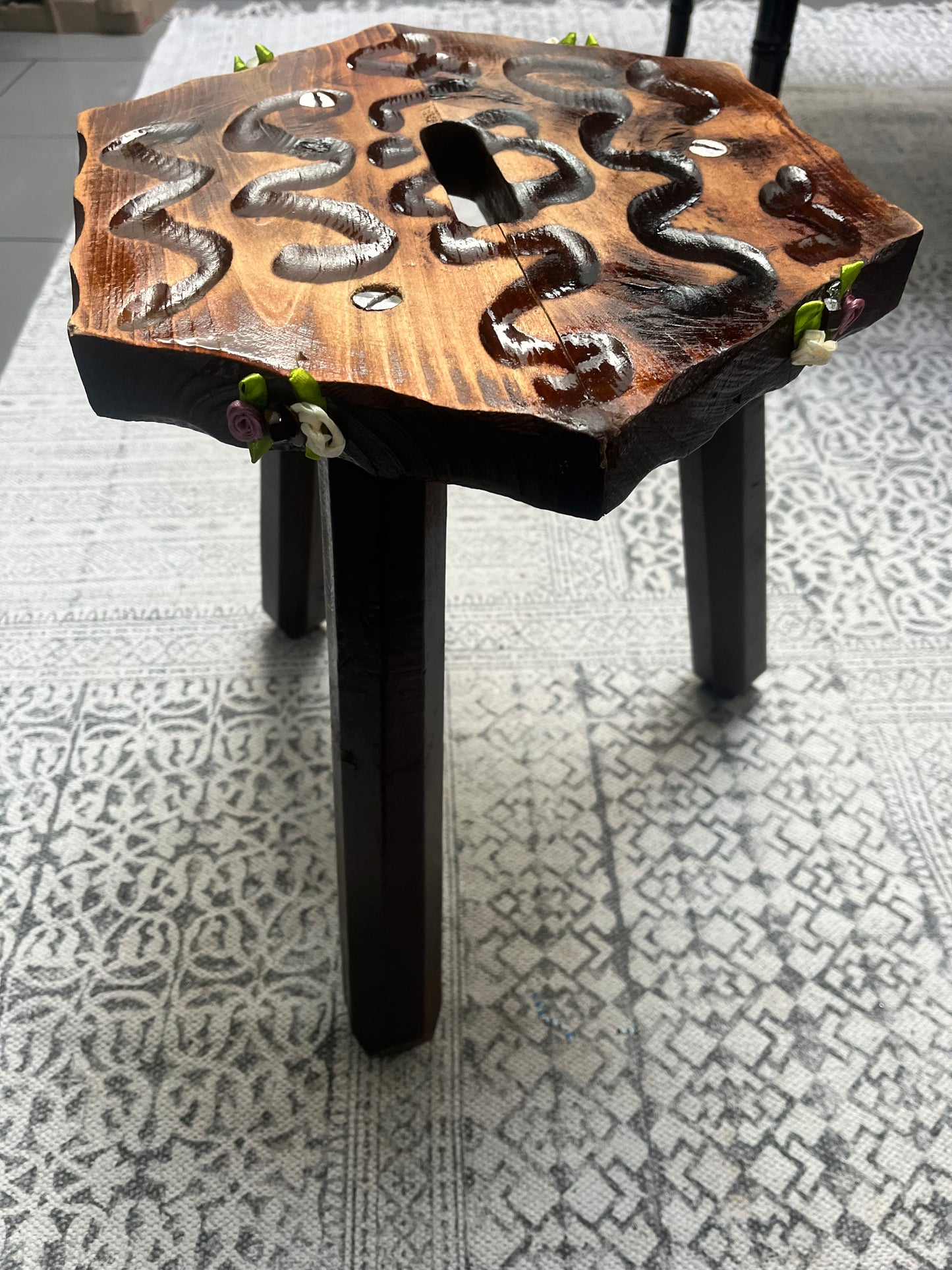 Banc octogonal
