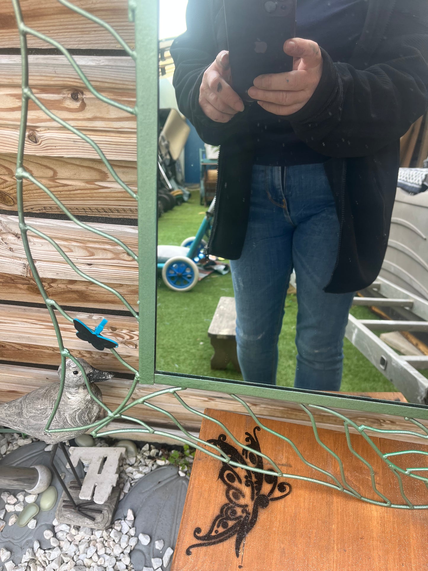 Miroir décors branches