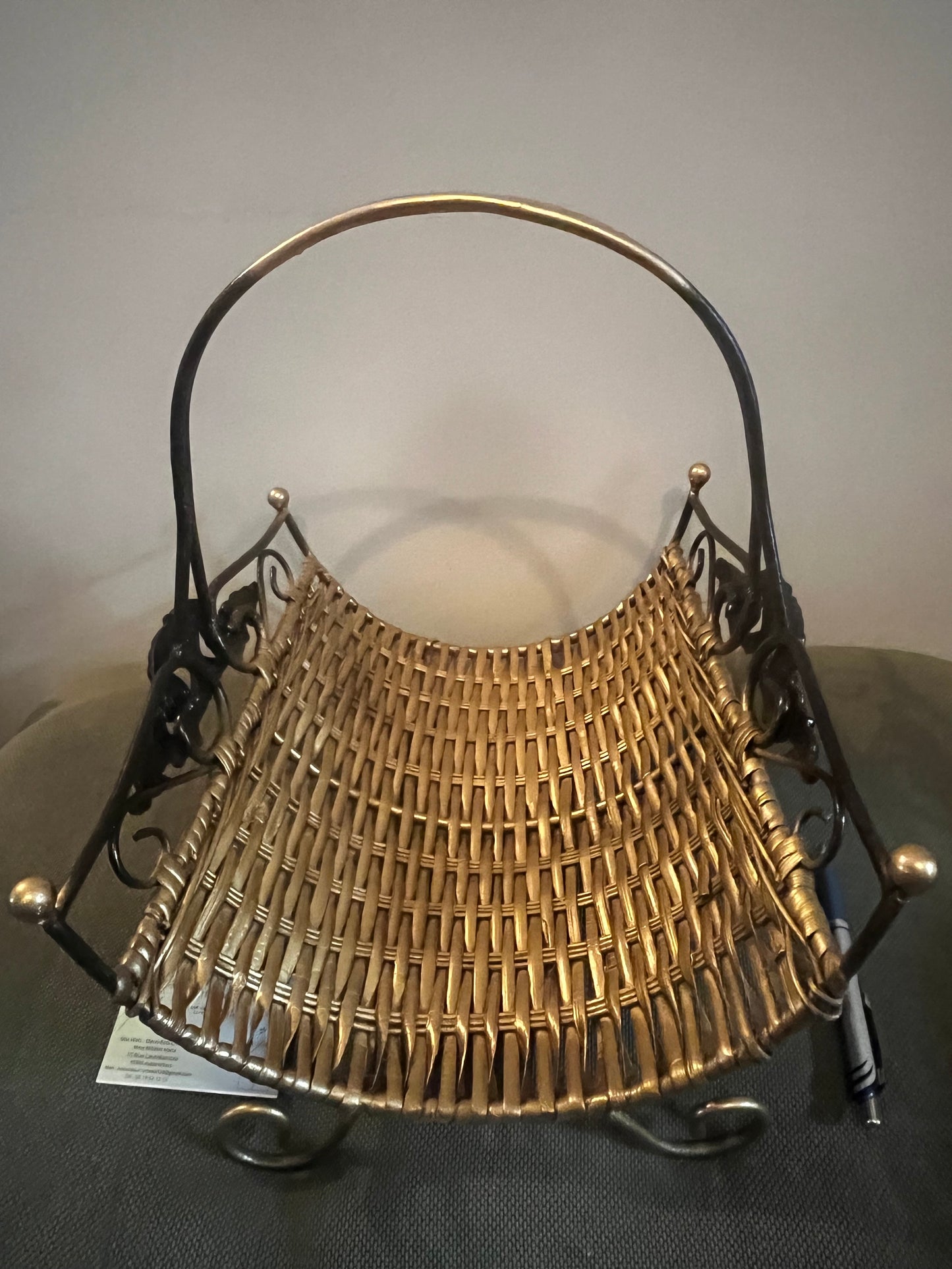 Panier à bûches
