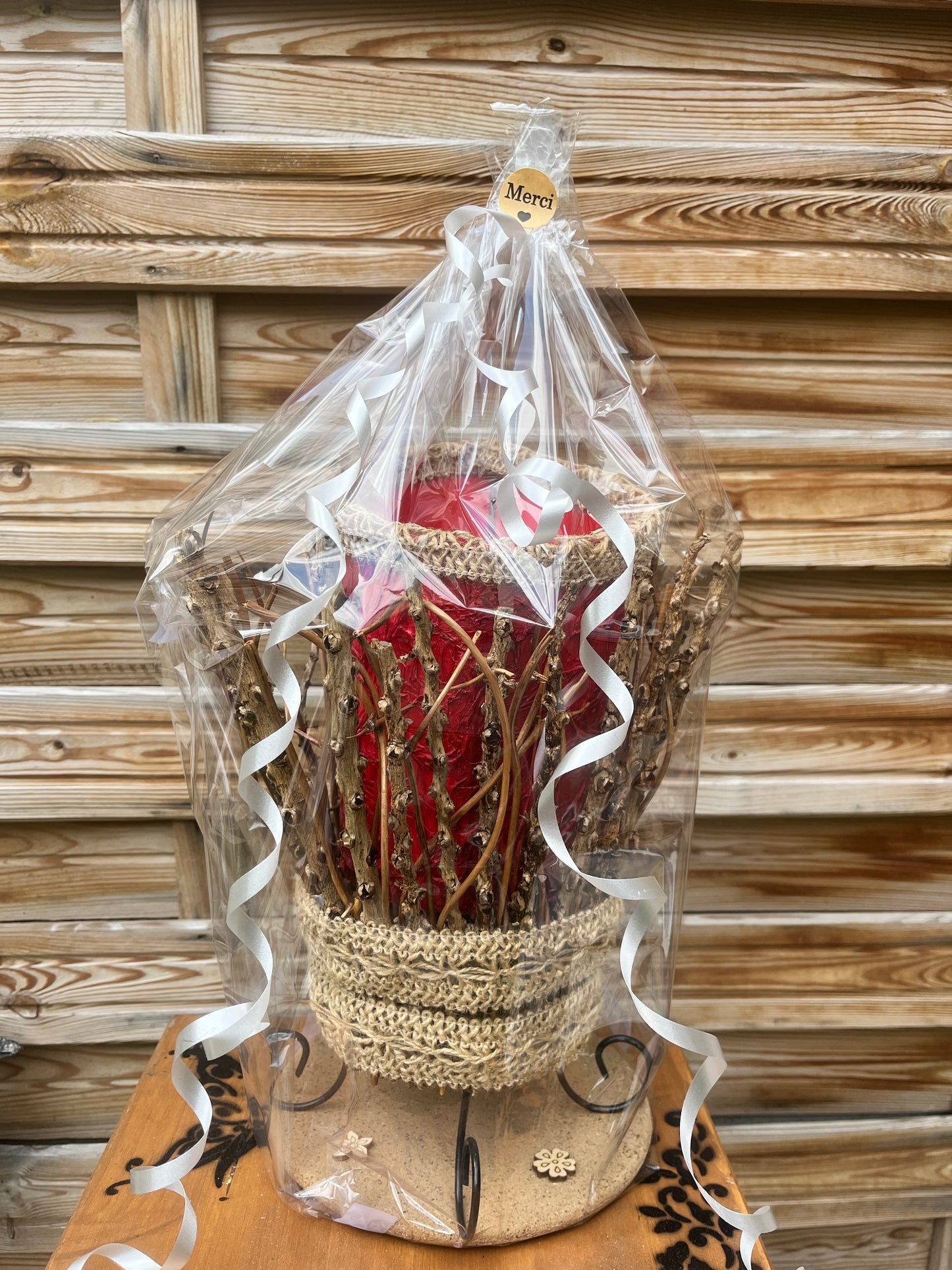 lampe bâtons de bois avec mise à prix à 89,00 euros