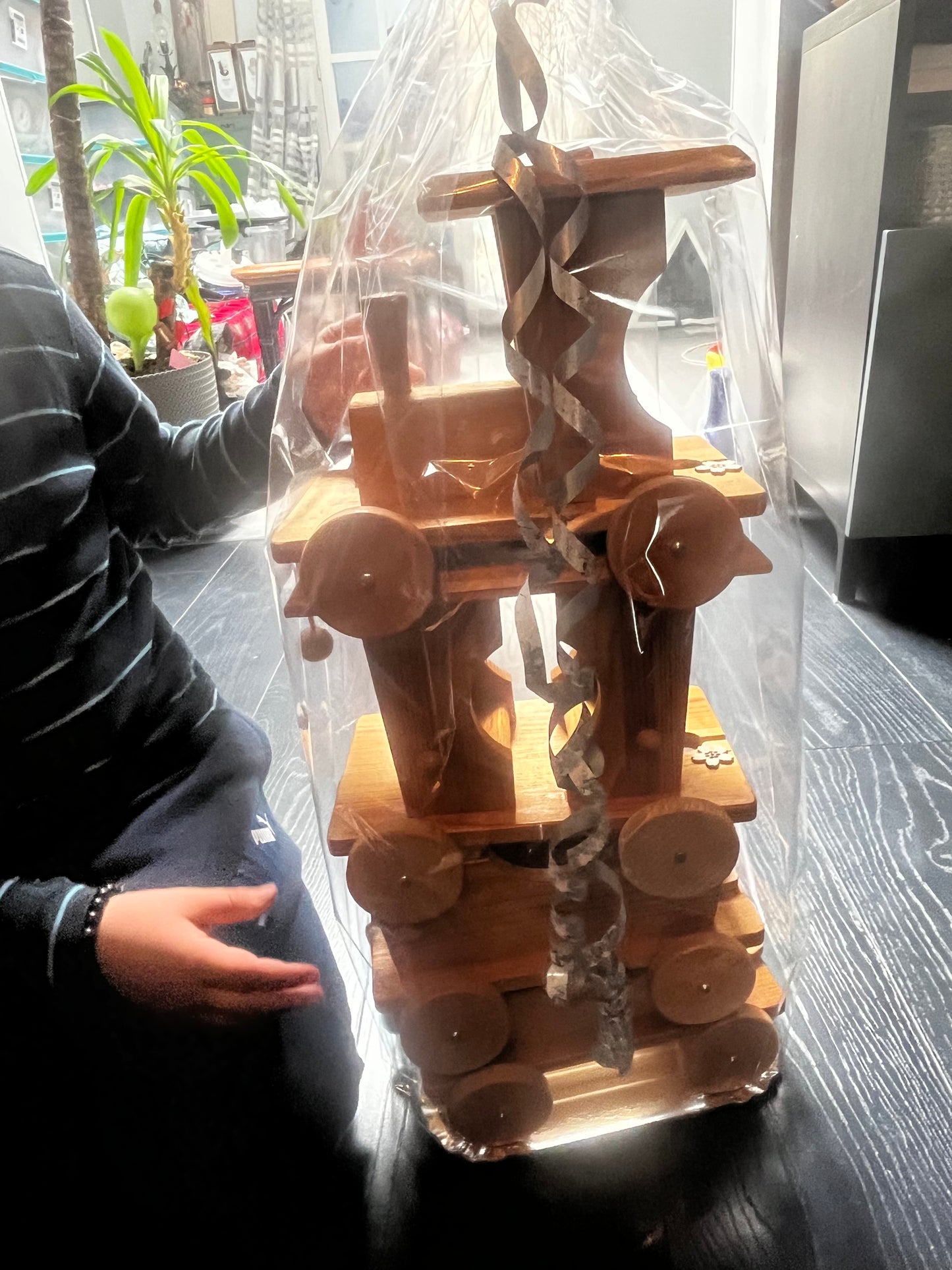 Train en bois