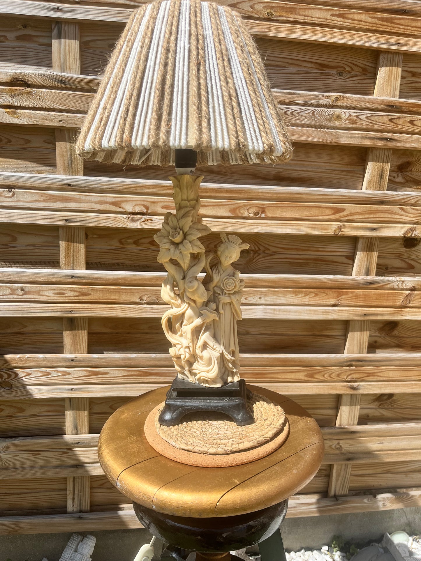 Lampe Geisha nature