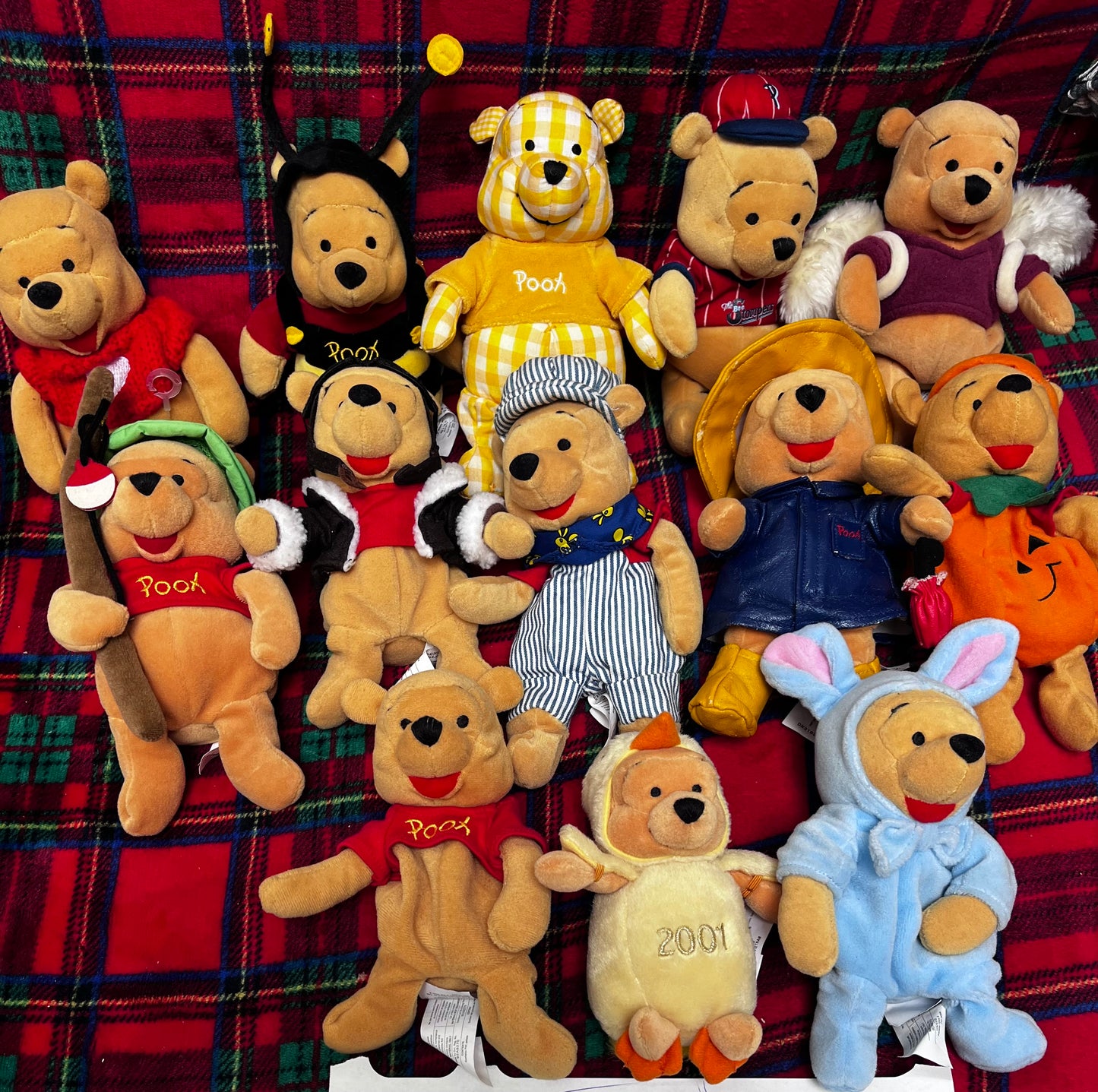 Peluches Winnie sans étiquettes, vendues à l unité