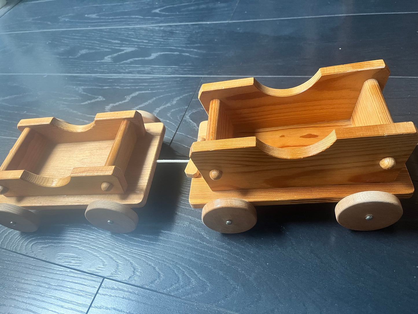 Train en bois