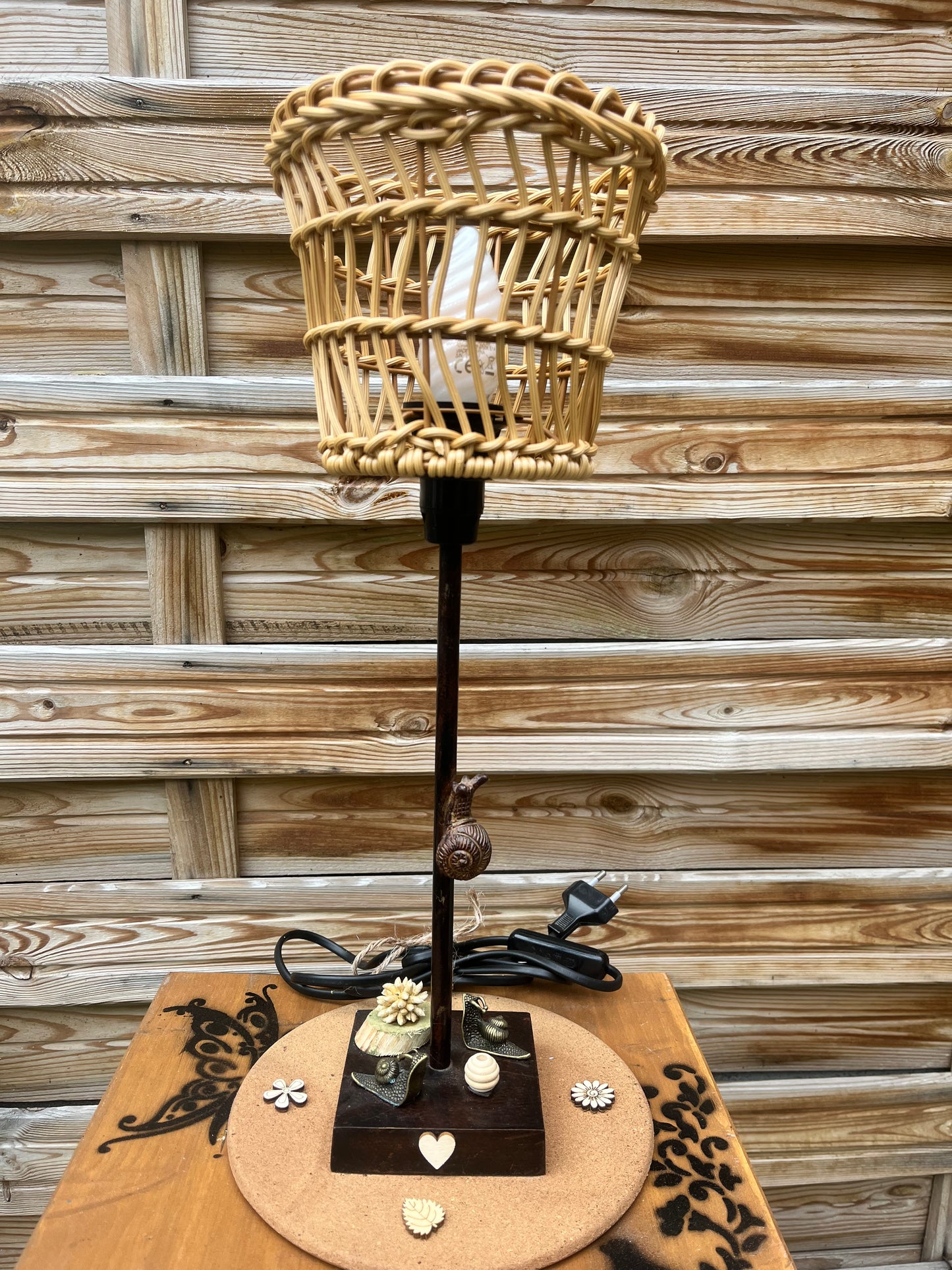 lampe escargot