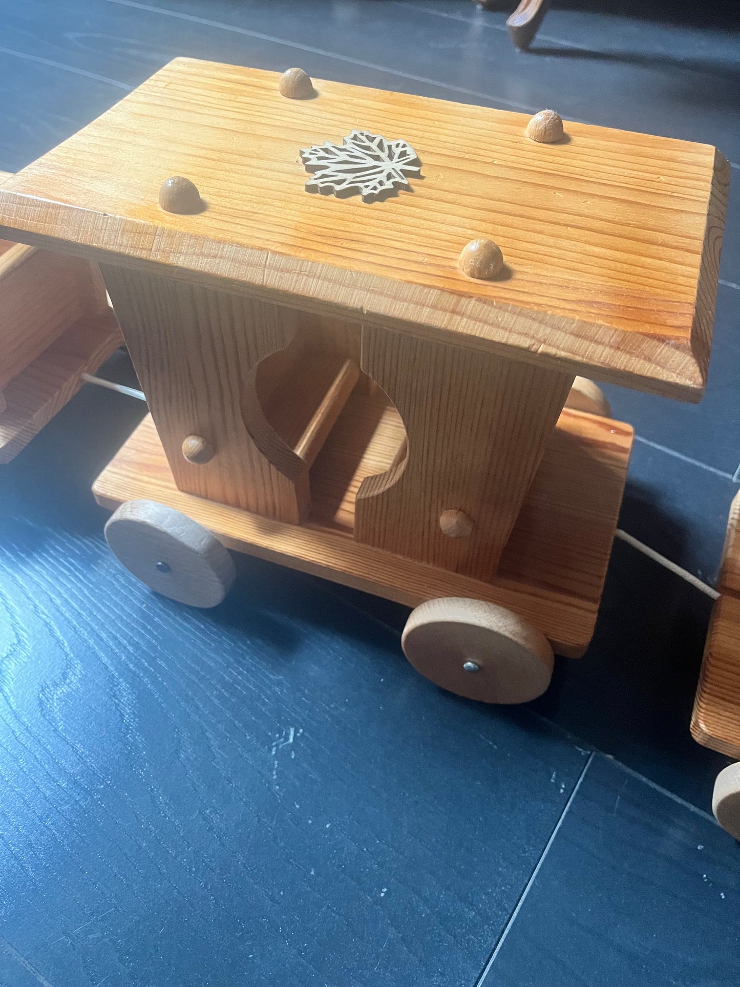 Train en bois
