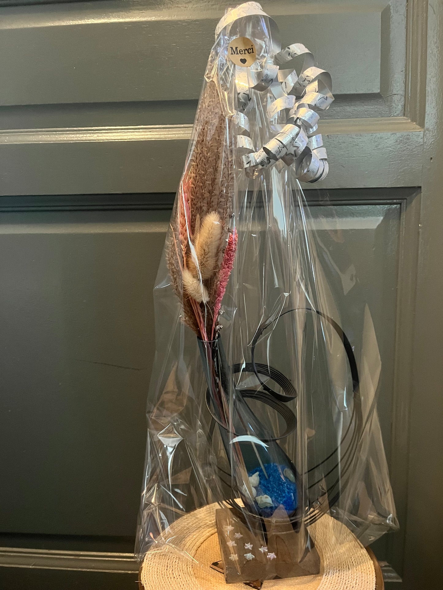 Support bouteille vase