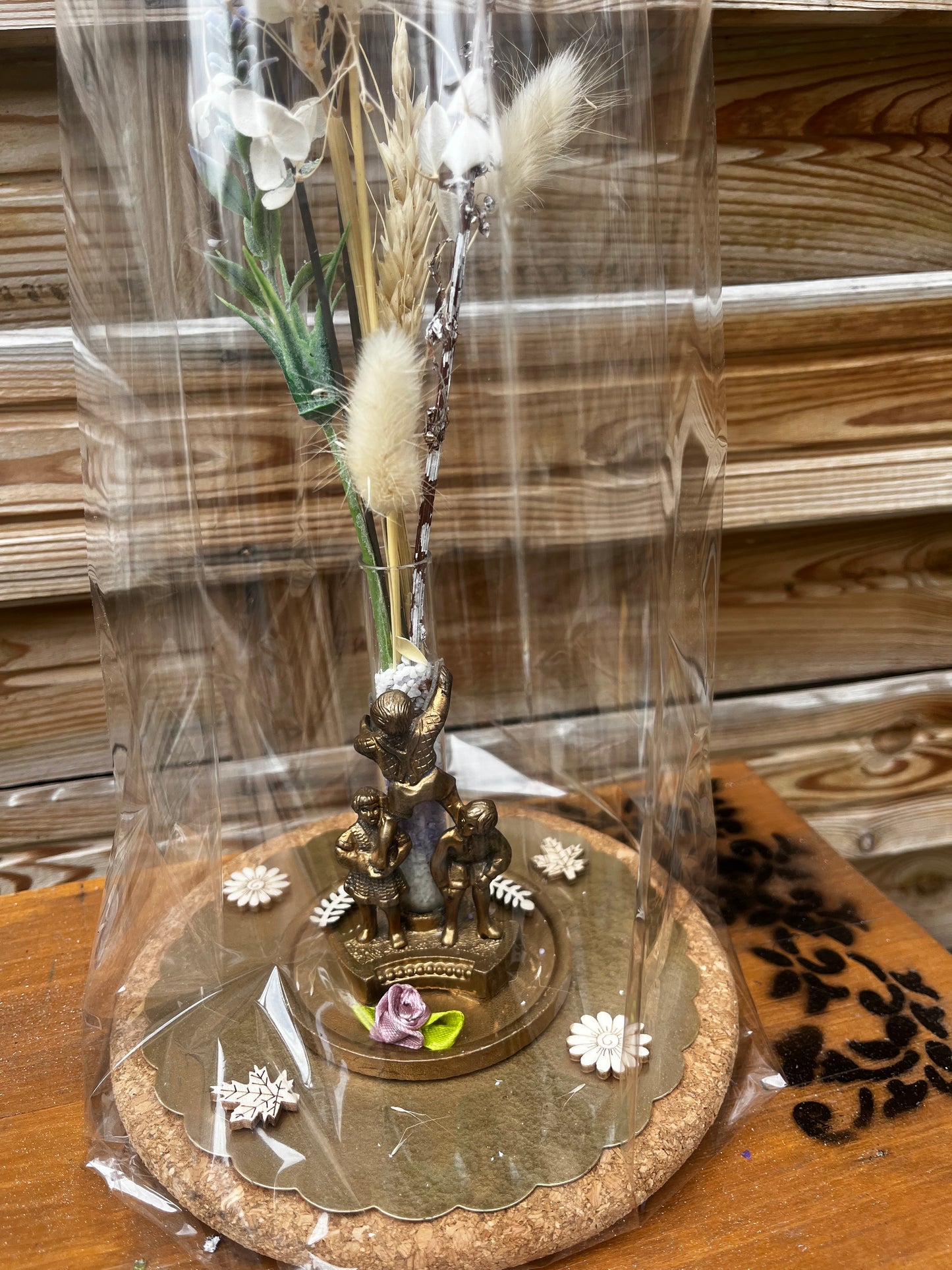 Vase mini décor enfants grimpants