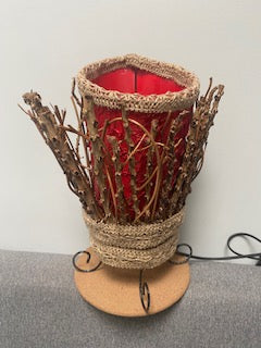 lampe bâtons de bois avec mise à prix à 89,00 euros
