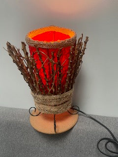 lampe bâtons de bois avec mise à prix à 89,00 euros