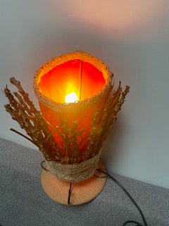 lampe bâtons de bois avec mise à prix à 89,00 euros
