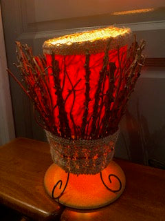 lampe bâtons de bois avec mise à prix à 89,00 euros