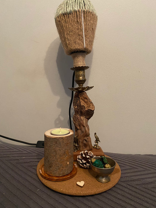 lampe arbre, déco nature avec mise à prix à 49,00 euros