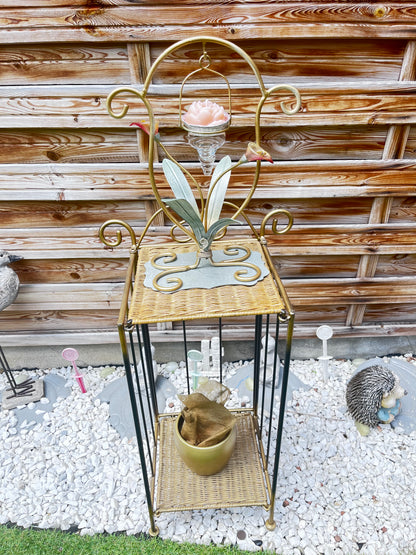 Porte bougie fleurs