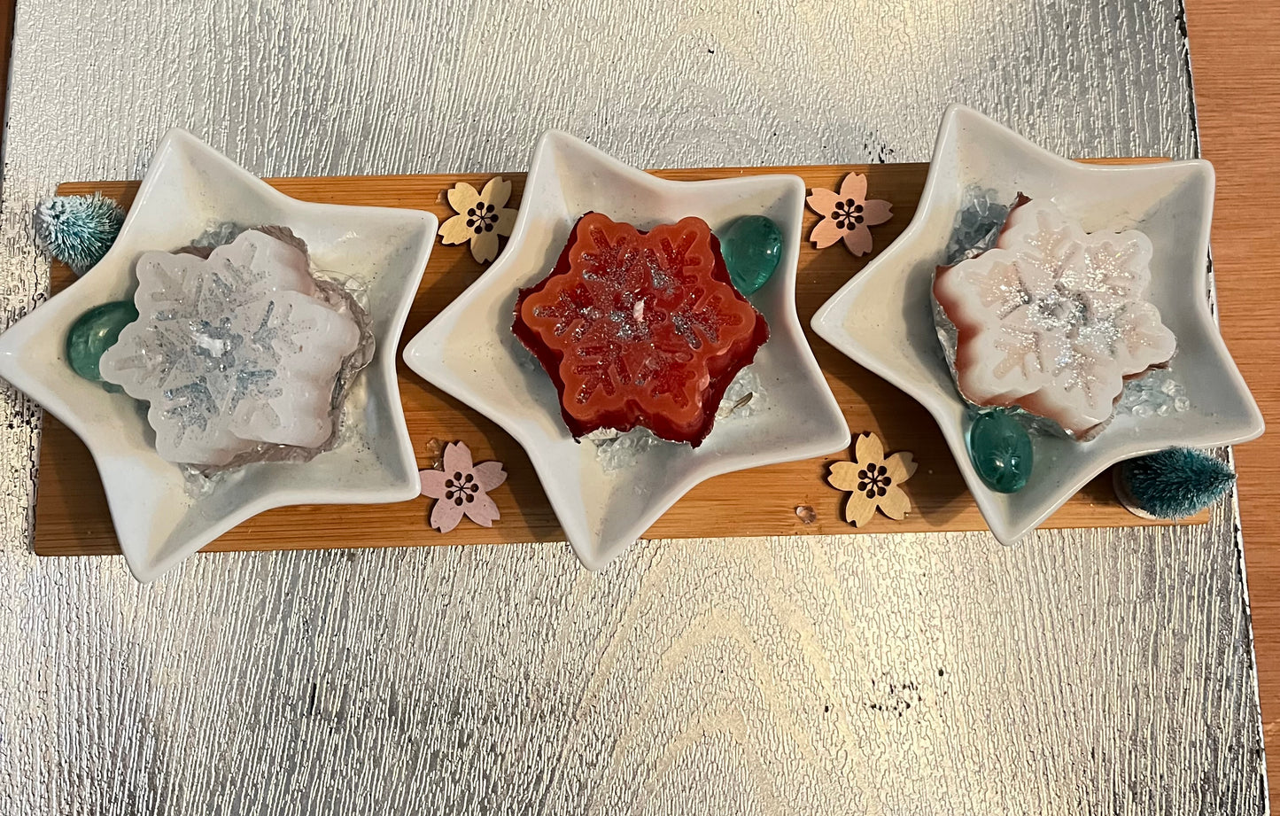 Porte bougies étoiles