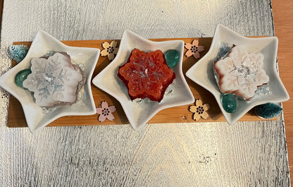 Porte bougies étoiles