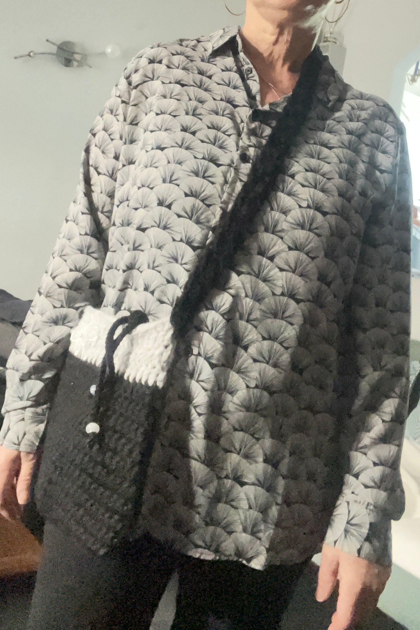 Sac noir et gris