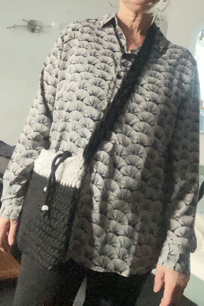 Sac noir et gris