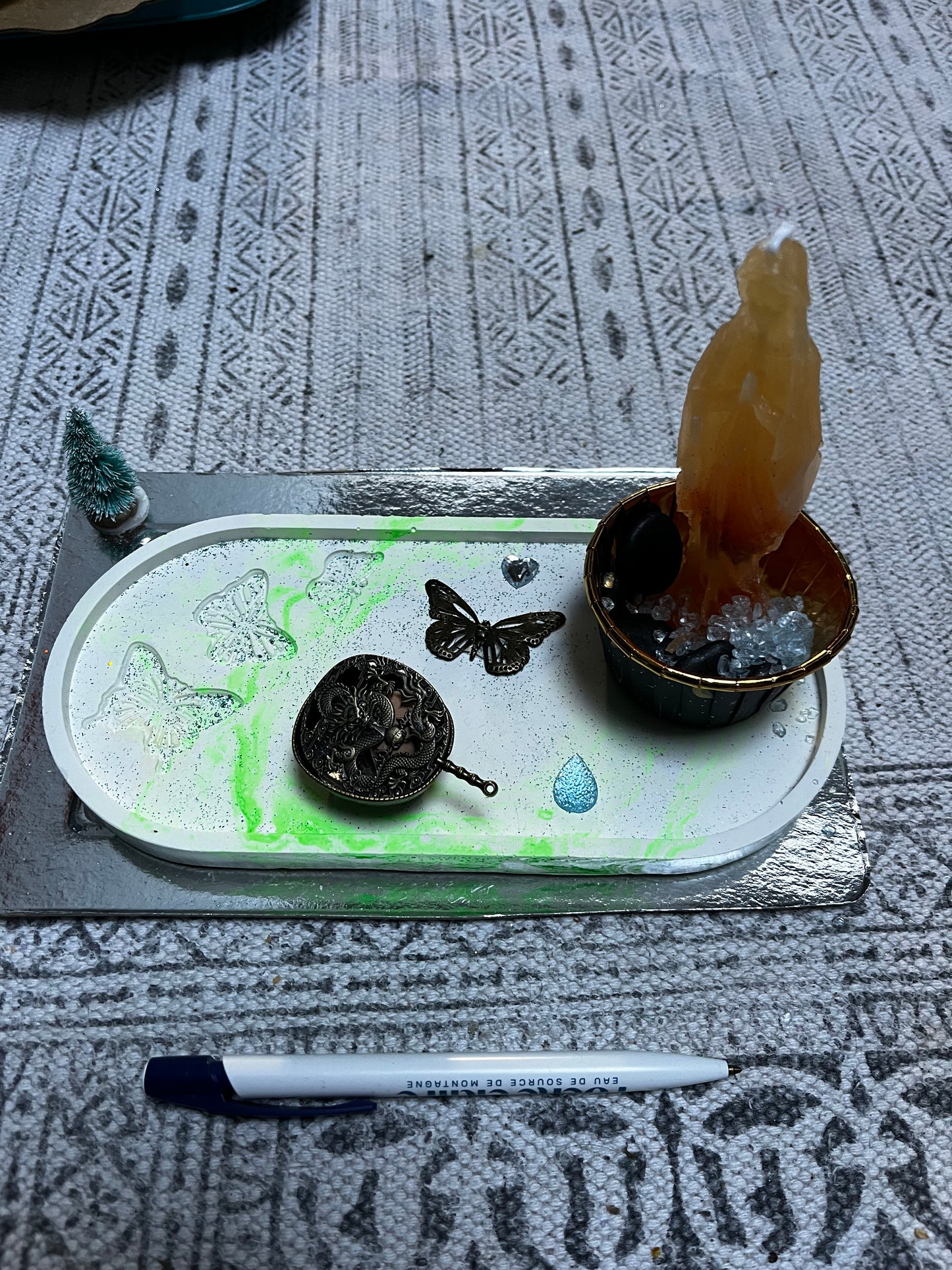 Bougie Sainte / plateau