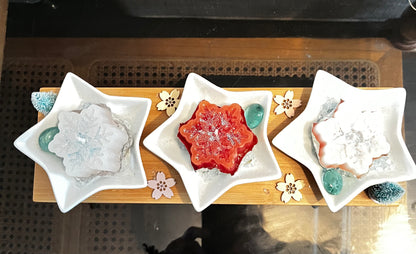 Porte bougies étoiles