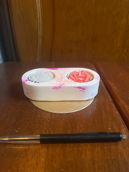 Porte bougies duo