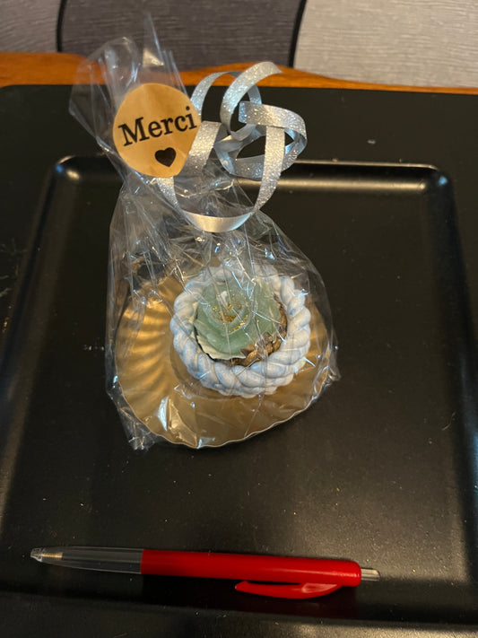 Support bougie torsadé rond