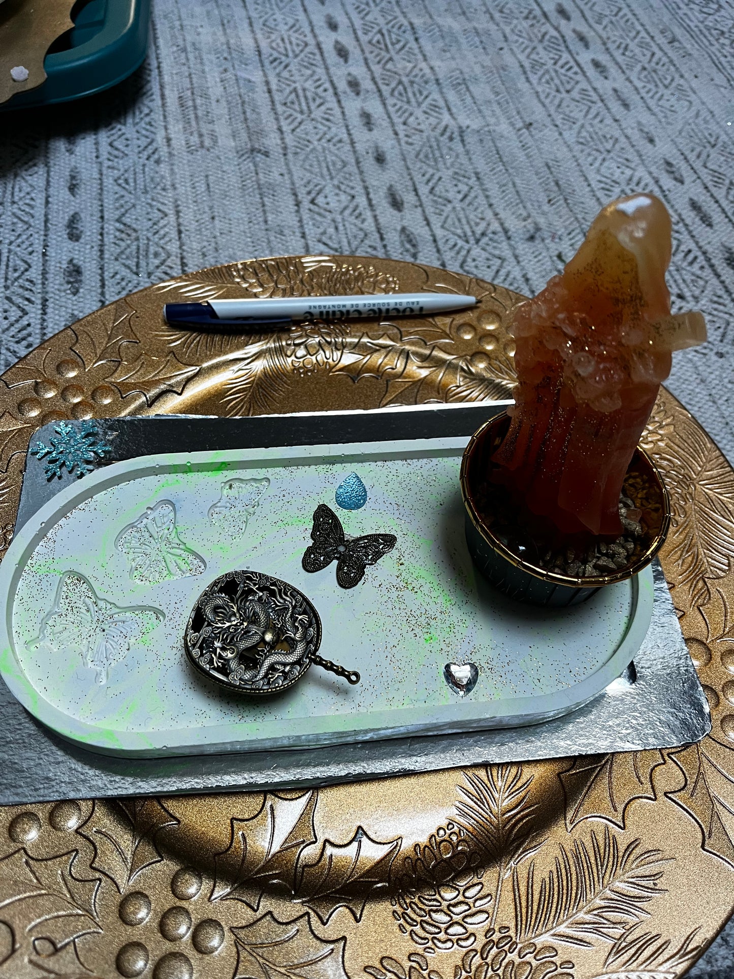 Bougie Sainte / plateau