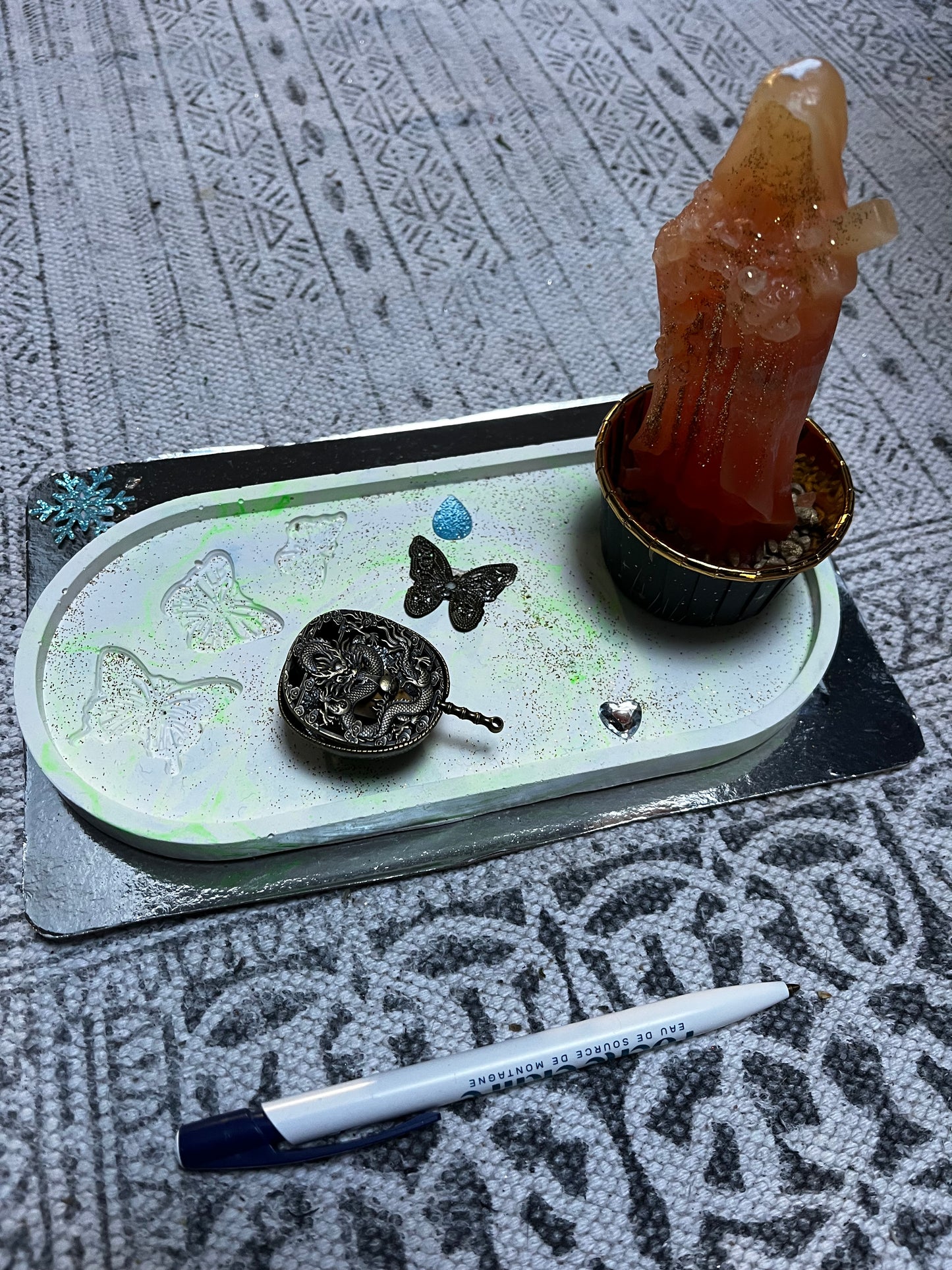 Bougie Sainte / plateau