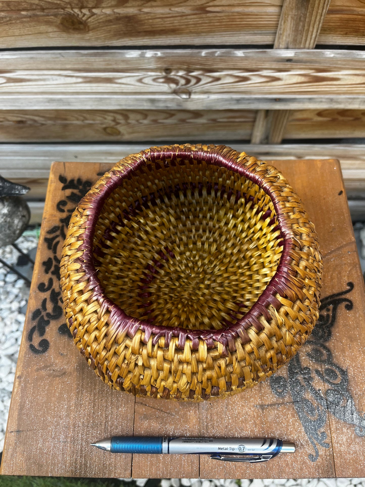 Panier avec couvercle