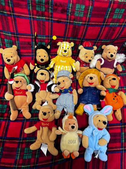 Peluches Winnie sans étiquettes, vendues à l unité