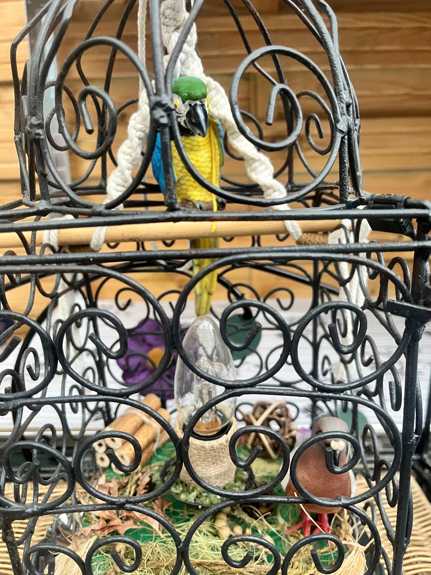 Lampe cage à oiseau avec mise à prix à 69,00 euros