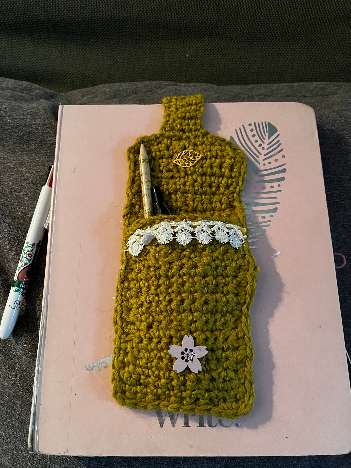Marque page  en crochet