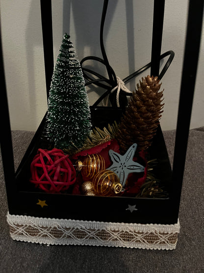 Centre de table Lampe de Noël