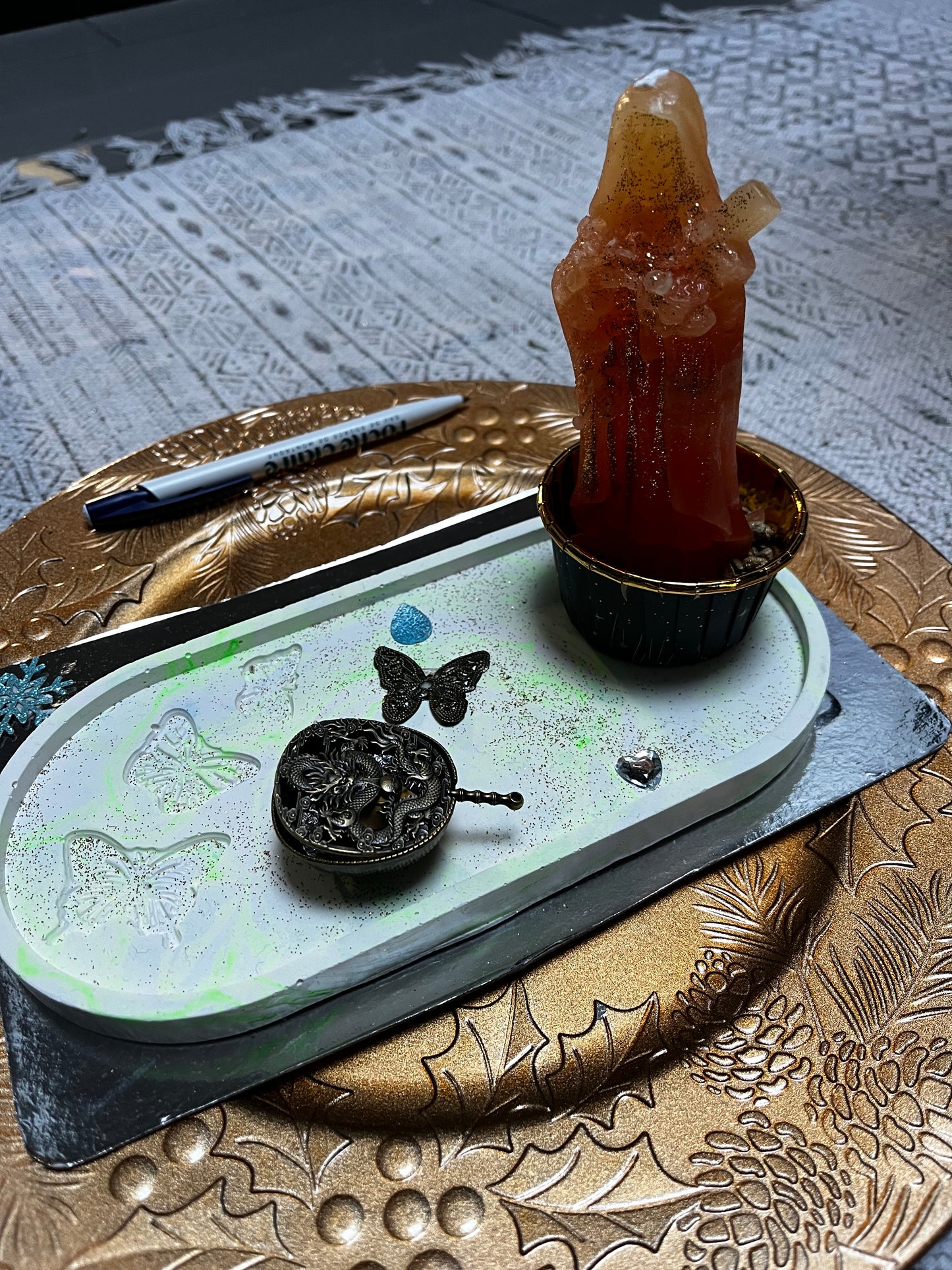 Bougie Sainte / plateau