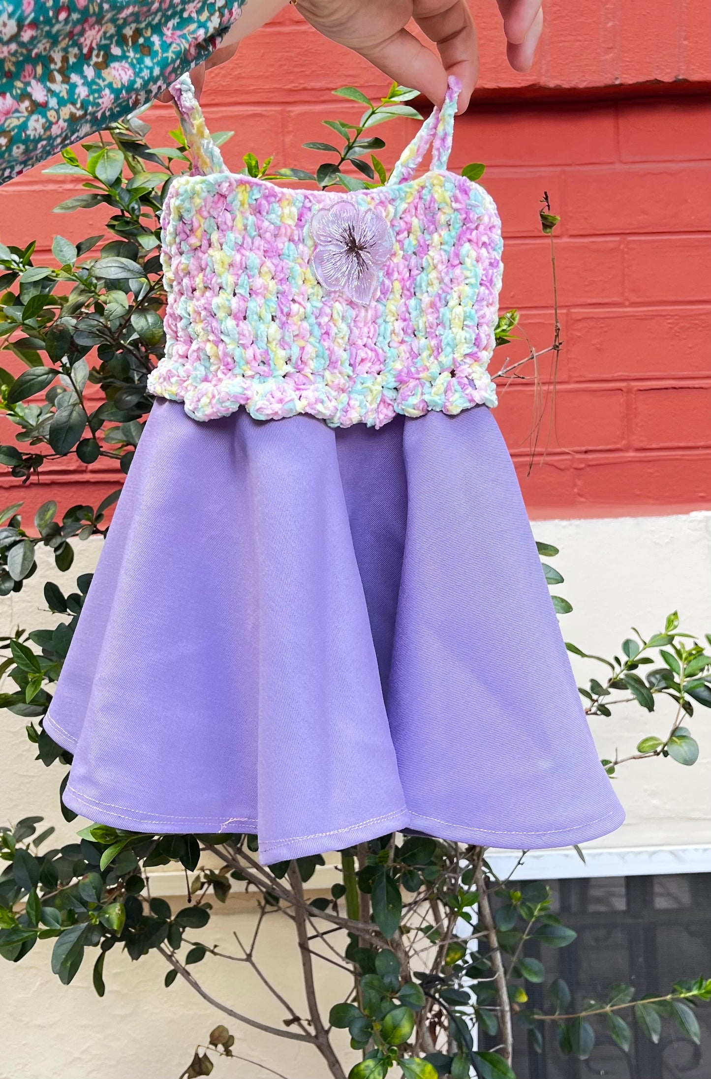 Robes avec haut en crochet