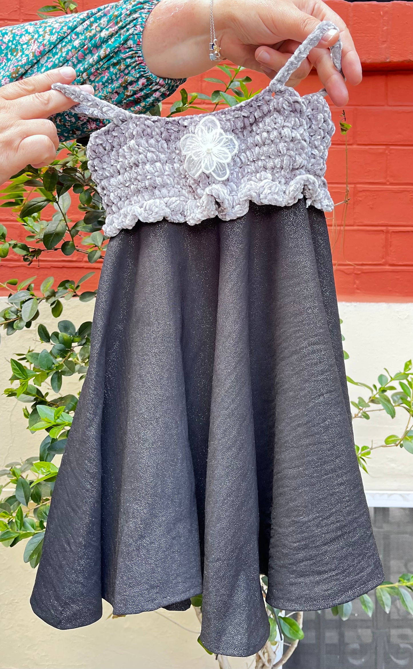 Robes avec haut en crochet