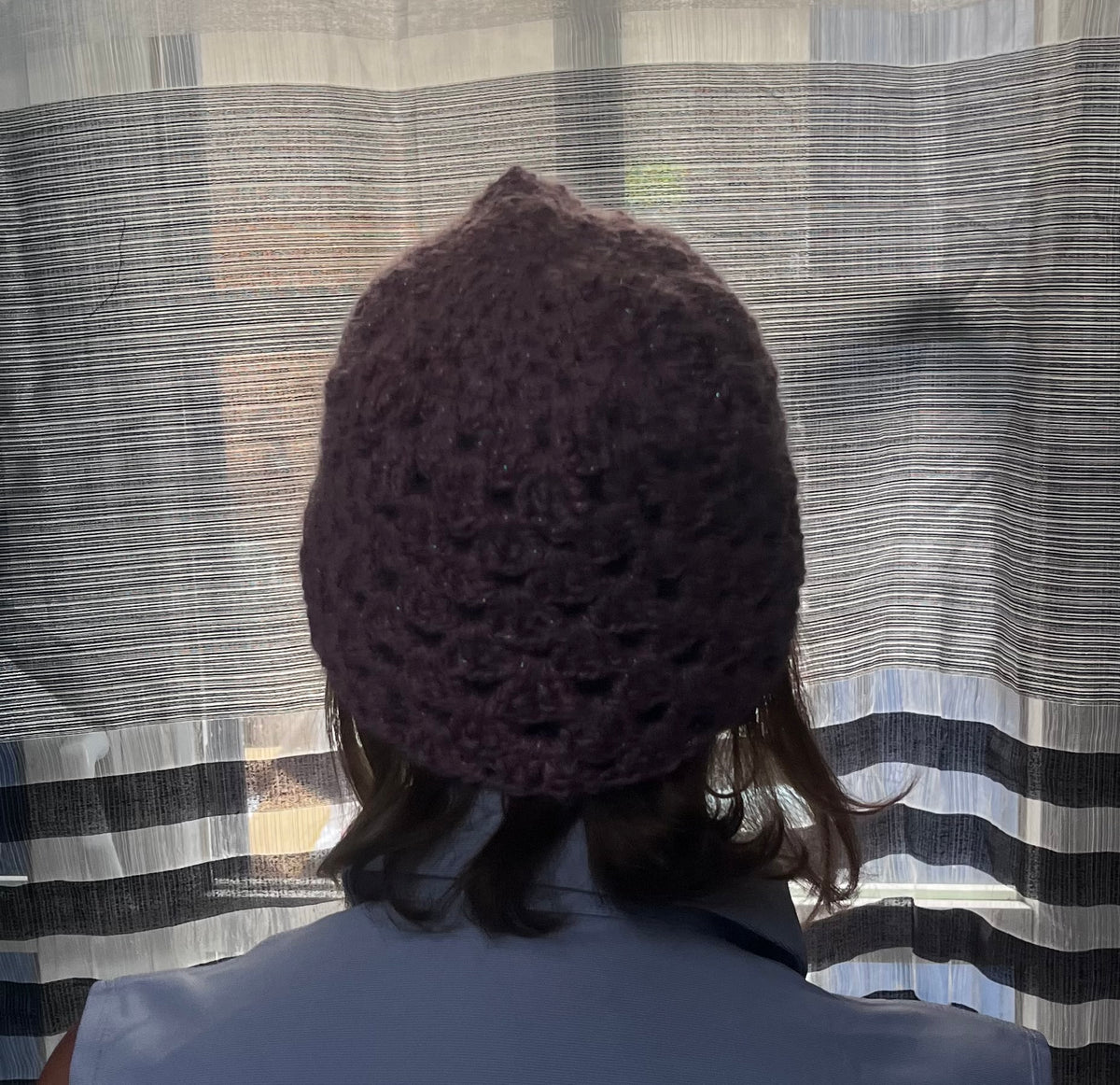 Bonnets en maille dentelle