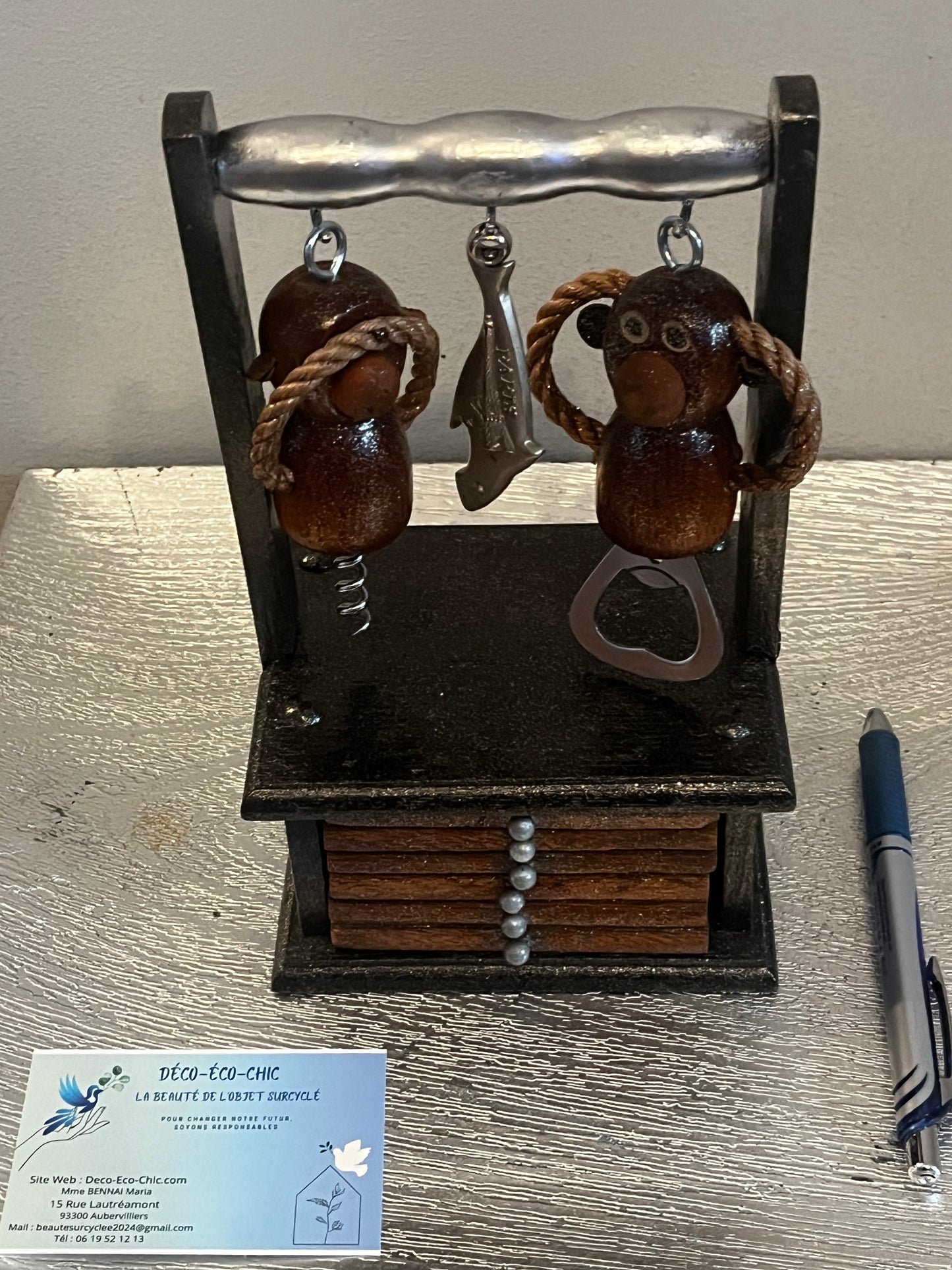 Porte dessous pour verre