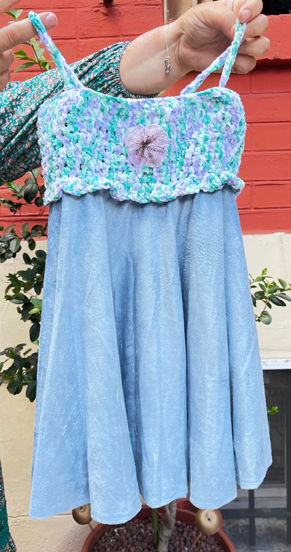 Robes avec haut en crochet