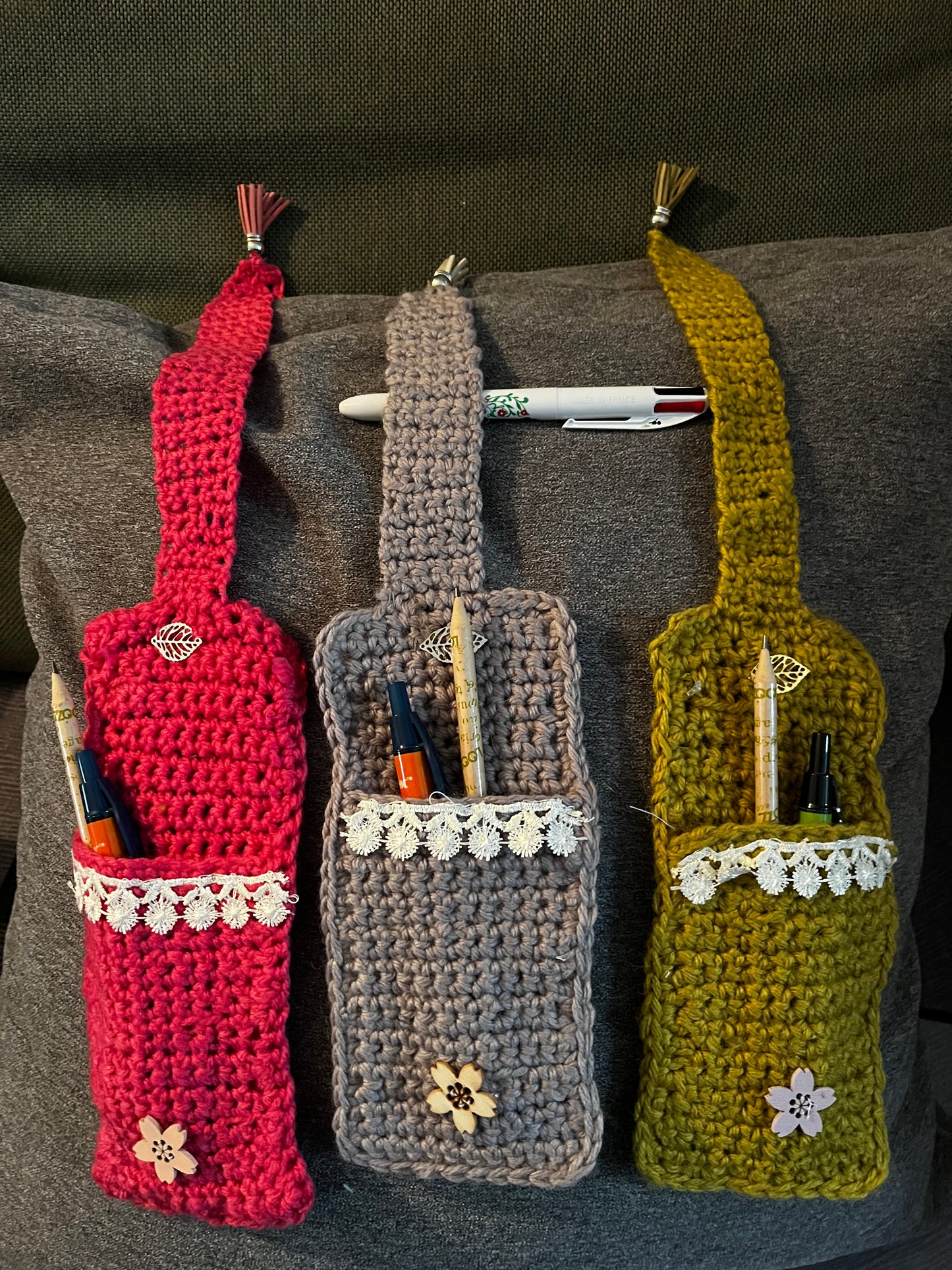 Marque page  en crochet