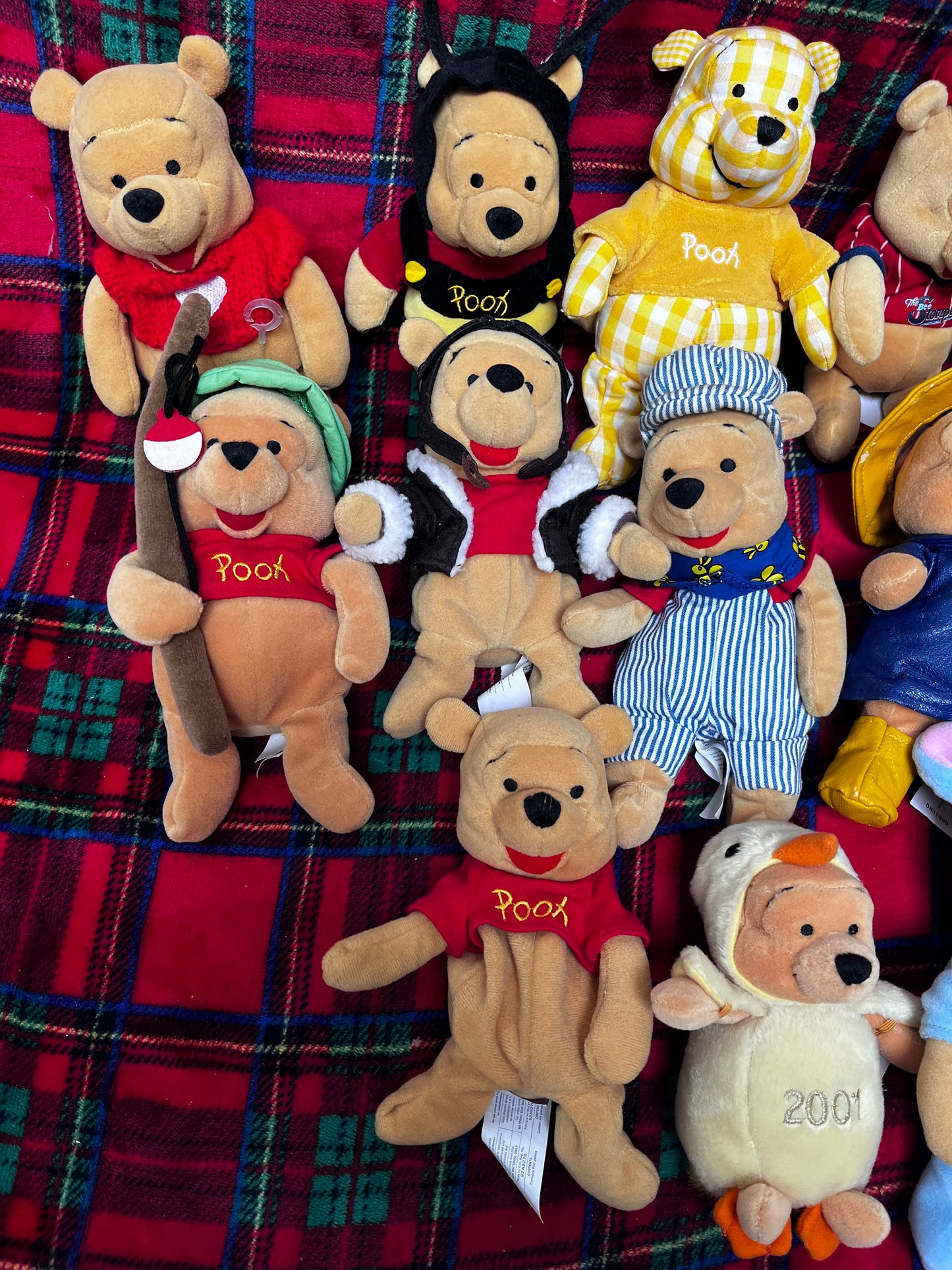 Peluches Winnie sans étiquettes, vendues à l unité