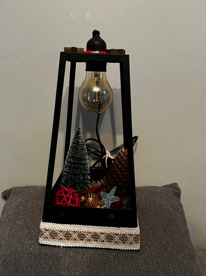 Centre de table Lampe de Noël