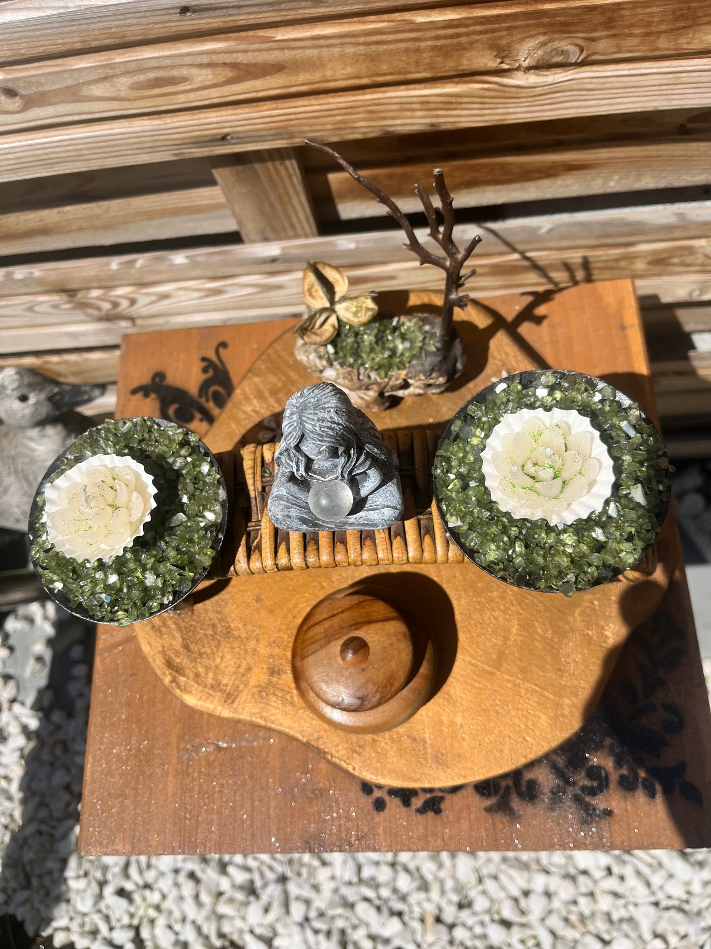 Porte bougies zen nature avec mise à prix à 69,00 euros