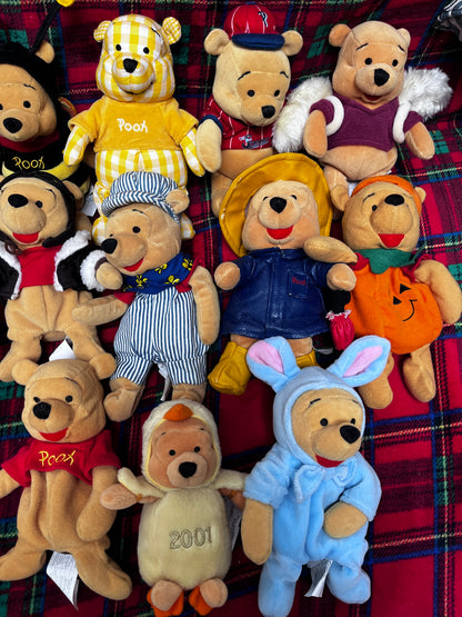 Peluches Winnie sans étiquettes, vendues à l unité