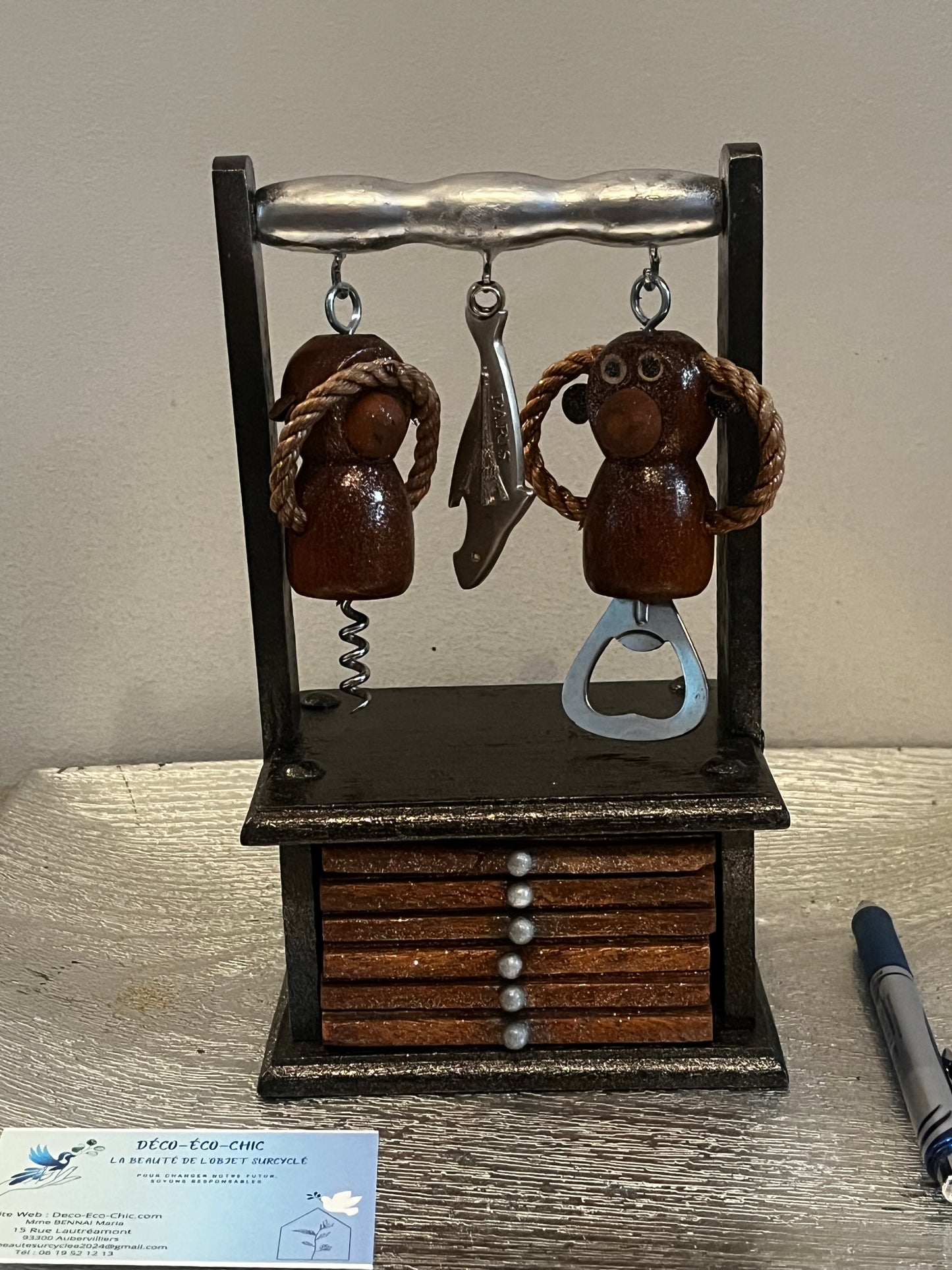 Porte dessous pour verre