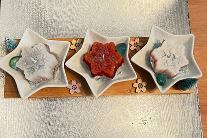 Porte bougies étoiles