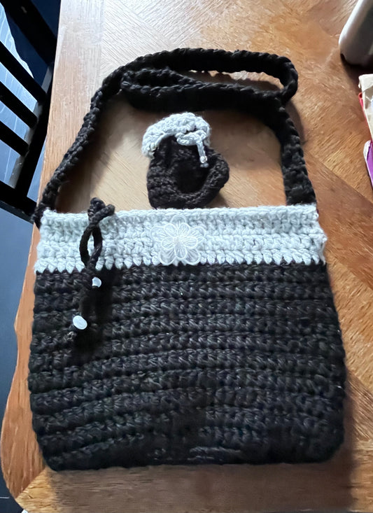 Sac noir et gris